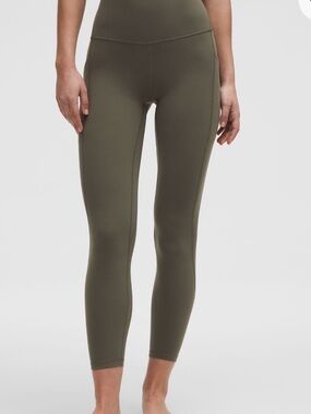 Align Pants 25’ Olive Green Lululemon Leggings
